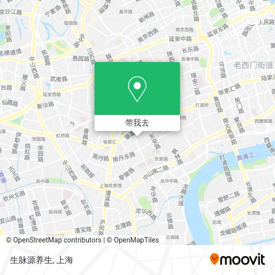 生脉源养生地图