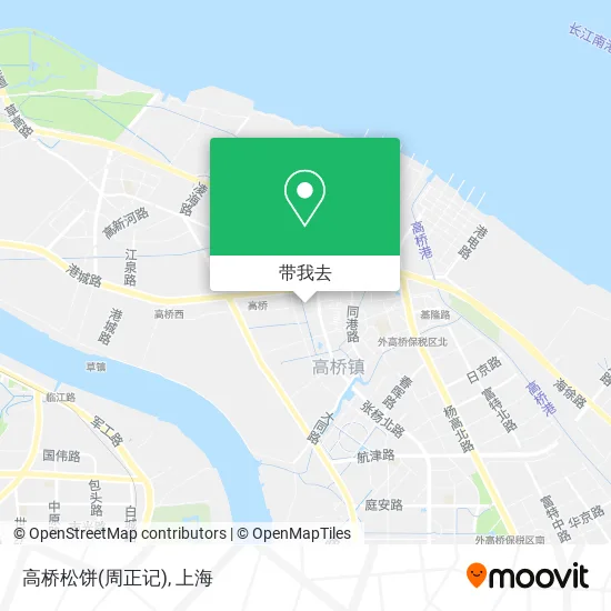 高桥松饼(周正记)地图