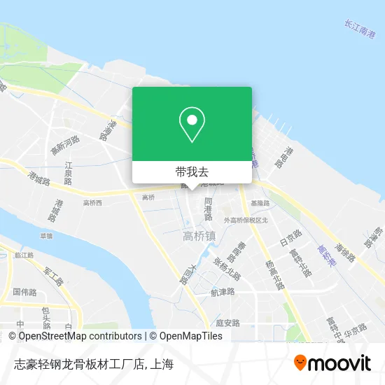 志豪轻钢龙骨板材工厂店地图