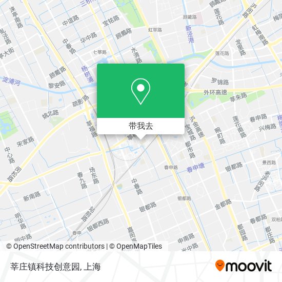 莘庄镇科技创意园地图