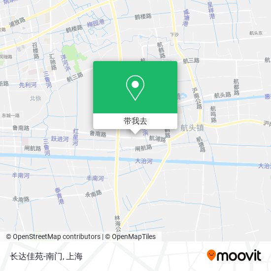 长达佳苑-南门地图