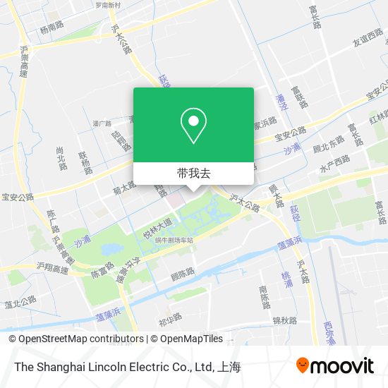 The Shanghai Lincoln Electric Co., Ltd地图
