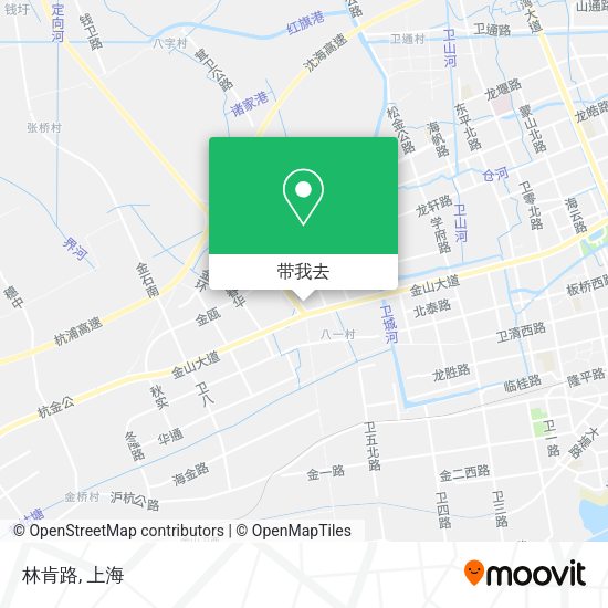 林肯路地图