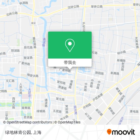 绿地林肯公园地图