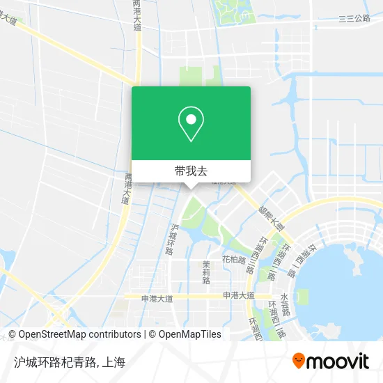 沪城环路杞青路地图