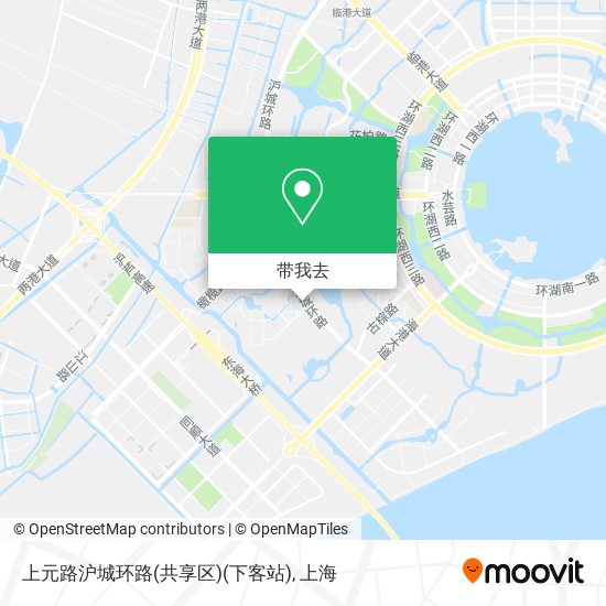 上元路沪城环路(共享区)(下客站)地图