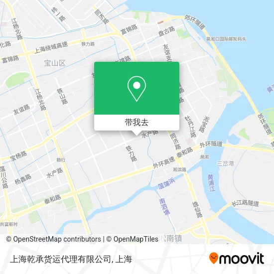 上海乾承货运代理有限公司地图