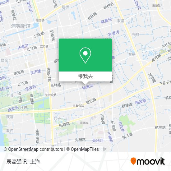 辰豪通讯地图