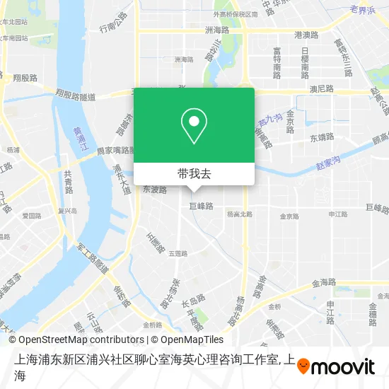 上海浦东新区浦兴社区聊心室海英心理咨询工作室地图