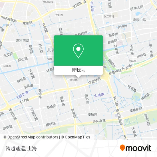 跨越速运地图