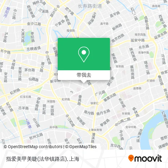 指爱美甲美睫(法华镇路店)地图