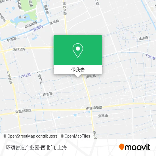 环颂智造产业园-西北门地图