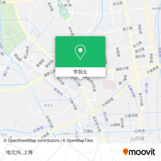 地元沟地图