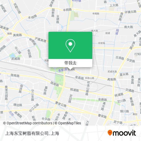 上海东宝树脂有限公司地图