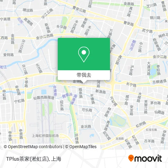 TPlus茶家(淞虹店)地图