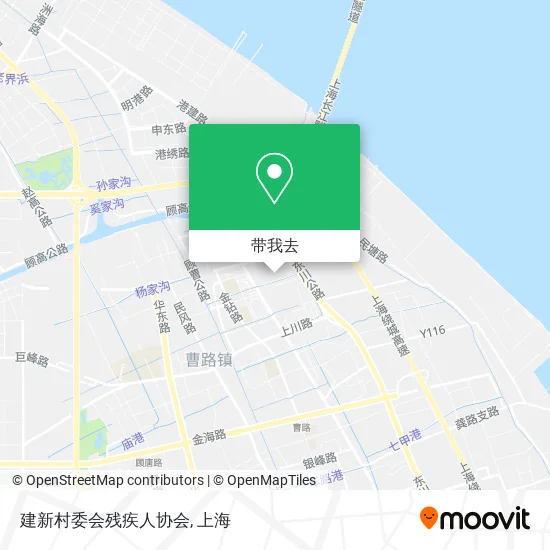 建新村委会残疾人协会地图