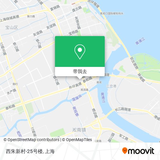 西朱新村-25号楼地图