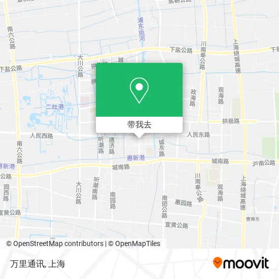万里通讯地图