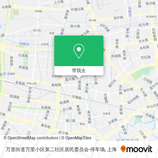 万里街道万里小区第二社区居民委员会-停车场地图