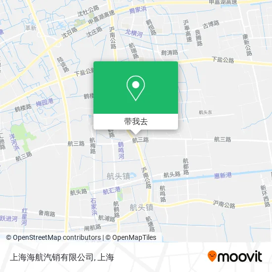 上海海航汽销有限公司地图