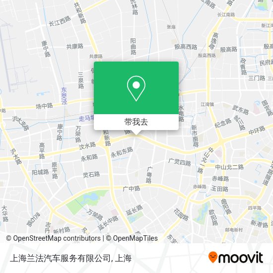 上海兰法汽车服务有限公司地图