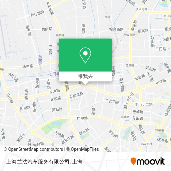 上海兰法汽车服务有限公司地图