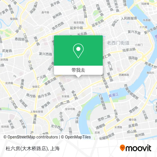 杜六房(大木桥路店)地图