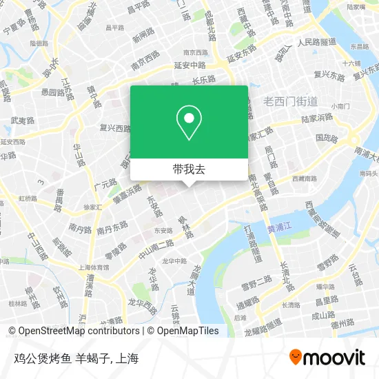 鸡公煲烤鱼 羊蝎子地图
