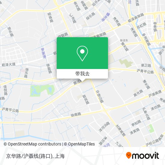 京华路/沪聂线(路口)地图