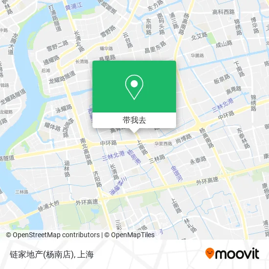 链家地产(杨南店)地图