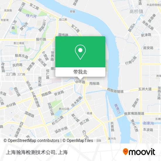 上海瀚海检测技术公司地图