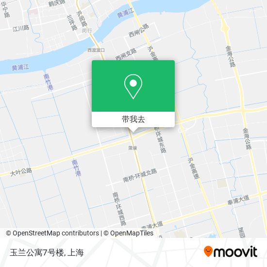 玉兰公寓7号楼地图