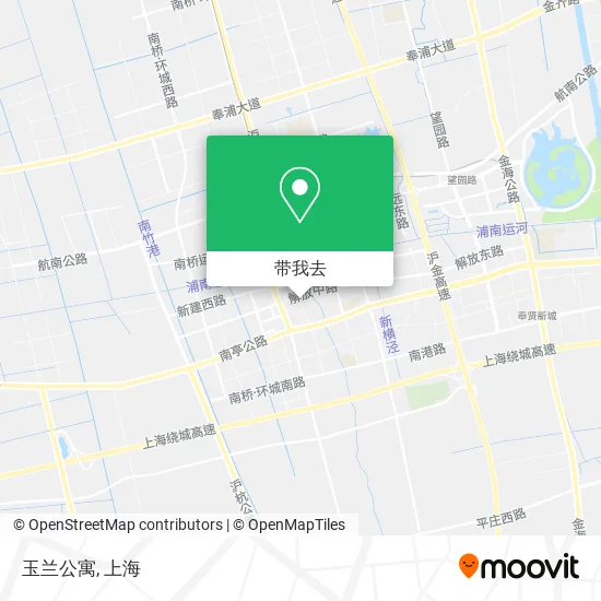 玉兰公寓地图