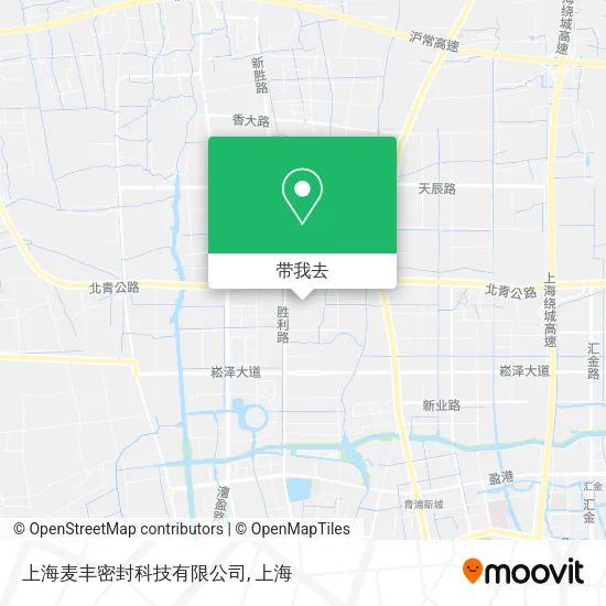 上海麦丰密封科技有限公司地图