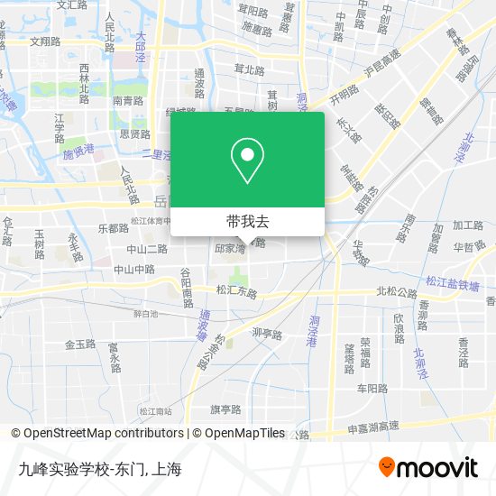 九峰实验学校-东门地图