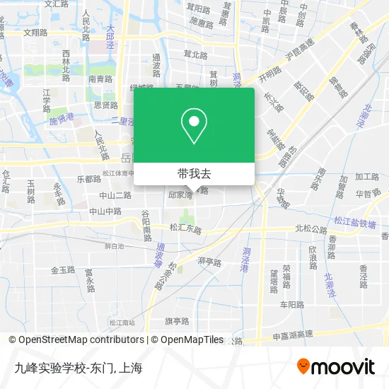 九峰实验学校-东门地图