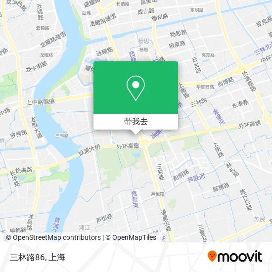三林路86地图