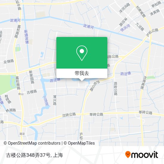 古楼公路348弄37号地图