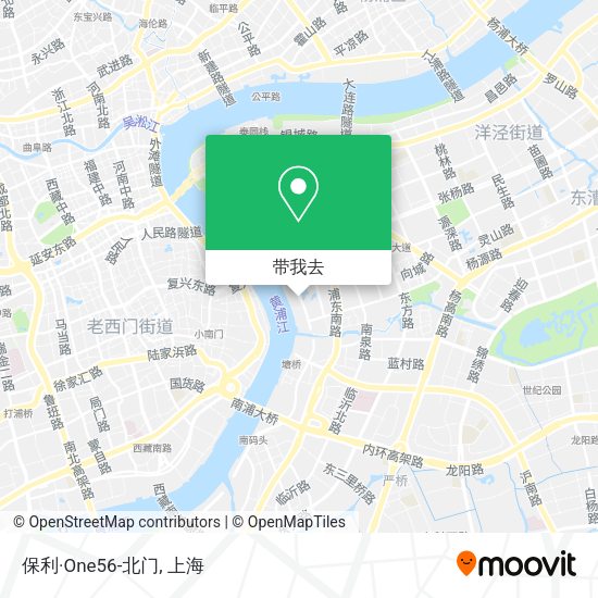 保利·One56-北门地图