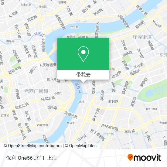 保利·One56-北门地图