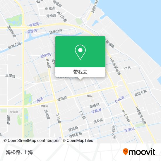 海松路地图
