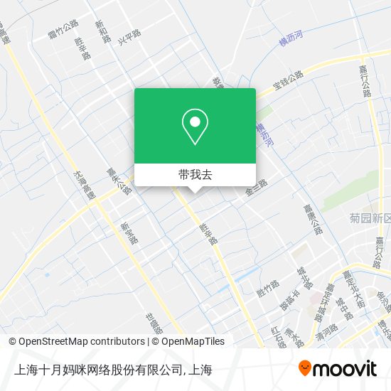 上海十月妈咪网络股份有限公司地图