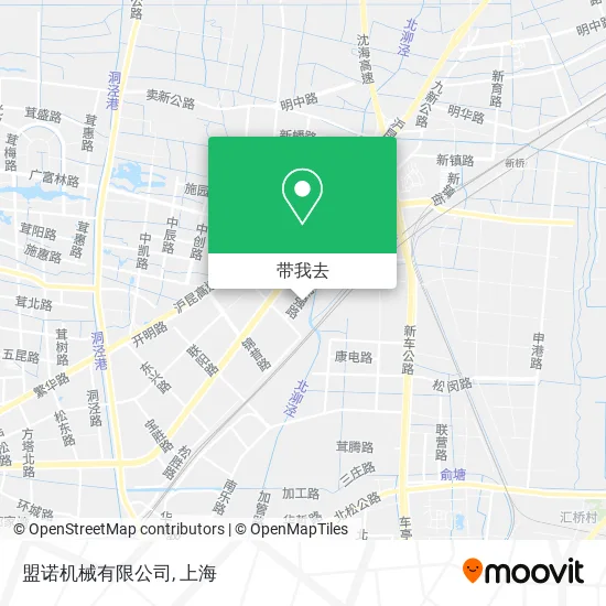 盟诺机械有限公司地图
