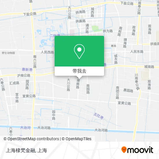 上海棣梵金融地图