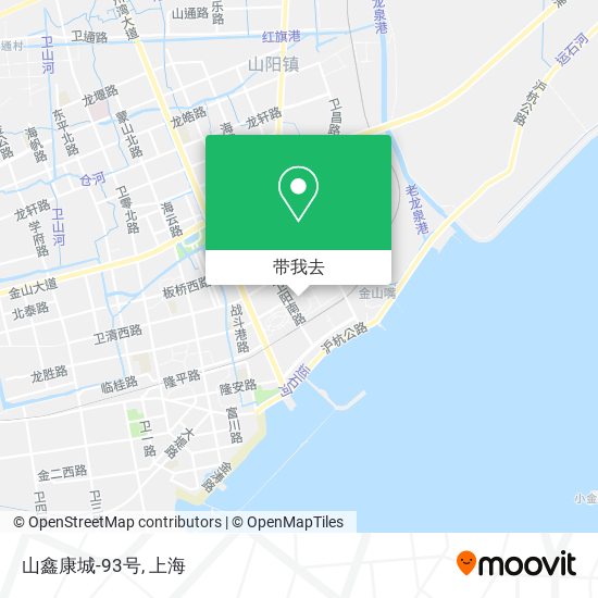 山鑫康城-93号地图