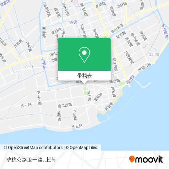 沪杭公路卫一路地图