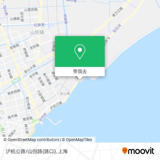 沪杭公路/山倪路(路口)地图