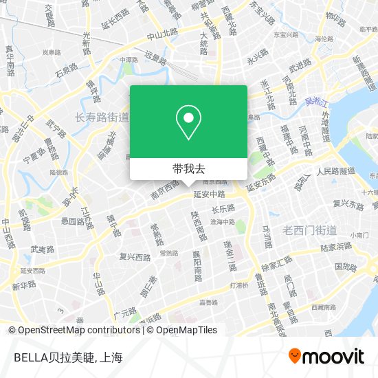 BELLA贝拉美睫地图