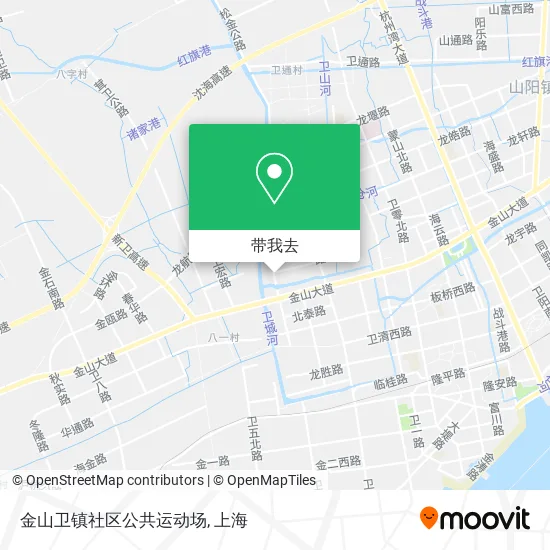 金山卫镇社区公共运动场地图