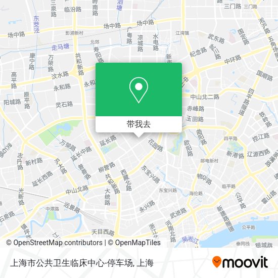 上海市公共卫生临床中心-停车场地图